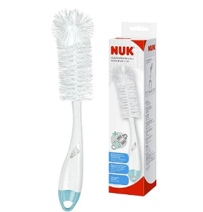 Escova de Lavar Mamadeiras Com Escova de Bicos 2 em 1 - NUK