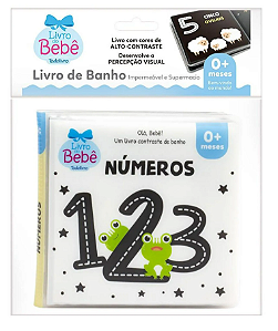 Olá, Bebê! Um Livrinho Contraste de Banho: Números