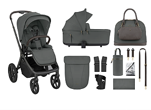 Carrinho de Bebê Goya Platinum Olive