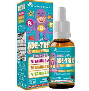 ADE-TRIX ( Vitaminas A, D e E) 30ml - Flora Nativa