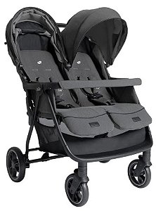 Carrinho de Bebê Para Gêmeos Estrella Cumbo Ebony - Joie