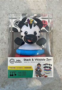 Brinquedo de Encaixe e Mordedor Zebrinha - Baby Einstein