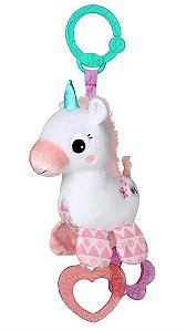 Mordedor com Chocalho Unicornio - Bright Stars