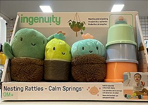 Brinquedo Vazinhos de Encaixe - Ingenuity
