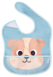 Babador com Bolso Buba Zoo Cachorro