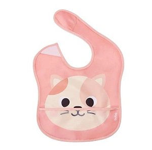 Babador com Bolso Buba Zoo Gatinha