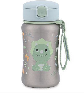 Garrafa de Aço Inox 350ml Besties Dino Skip Hop