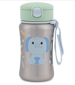 Garrafa de Aço Inox 350ml Besties Elefante Skip Hop