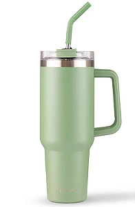Caneca Térmica Kouda Vik - 1200ml - Verde Salvia
