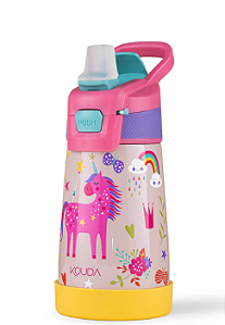 Garrafa Térmica Kouda Oka Kids – 350ml - Unicórnio