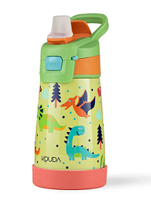 Garrafa Térmica Kouda Oka Kids – 350ml - Dinossauros