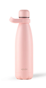 Garrafa Térmica Kouda Grey - 500ml - Rosa Claro