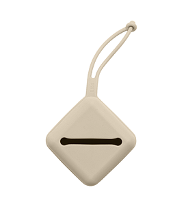 Porta Chupeta de Silicone Baunilha Bibs