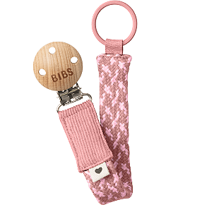 Prendedor de Chupeta Rosa Bebê Bibs