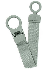 Prendedor de Chupeta Loop Cinza Bibs