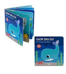 Livro Com Textura Quem Sou Eu No No Fundo Do Mar - Buba