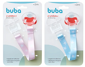 Prendedor de Chupeta Estrelas - Buba