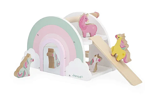 Brinquedo Casinha de Madeira Unicornio - Janod