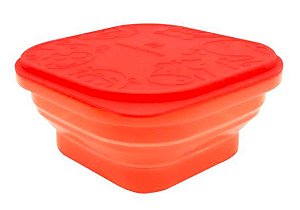 Container Dobrável em Silicone Leão Vermelho - Marcus & Marcus