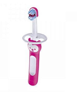 Escova Dental Baby's Brush Rosa 6m - Mam