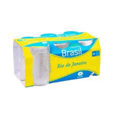 Copo Rio de Janeiro vidro 330ml Wheaton - Casa Freitas