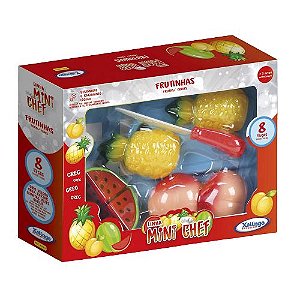 Comidinha de Brinquedo Mini Chef Frutinhas 27843 Xalingo