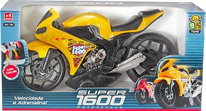 Moto Super 1600 195  fricção Bstoys