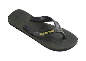 Chinelo Havaianas Dual Verde Olive
