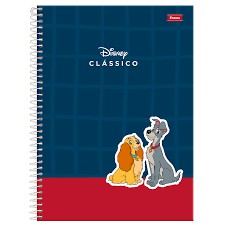 Caderno CD 1x1 Esp Disney Classic 80f Foroni