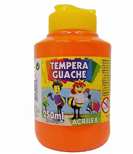 TINTA GUACHE 250ML 517 LARANJA ACRILEX