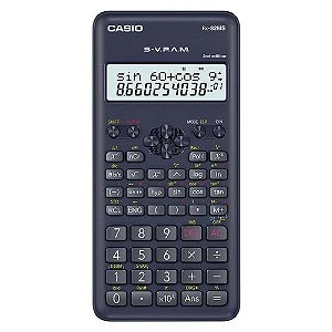 Calculadora cientifica FX82MS-2-S4DH preta Casio