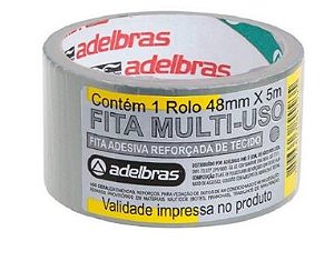 Fita silver tape 48X5 Adelbras