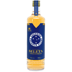 Cachaça Seleta Cinco Estrelas Cruzeiro 700ml