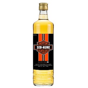 CACHAÇA HARLEY DAVIDSON PERSONALIZADA 700ML