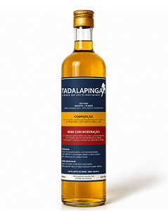 TADALAPINGA ORIGINAL CACHAÇA COM BARU E MEL 500ML