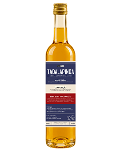 BEBIDA MISTA TADALAPINGA CACHAÇA COM BARU E MEL 500ML