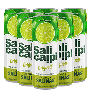 SALICAIP LIMÃO ORIGINAL 355ML C/ 6 LATAS