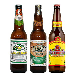 COMBO CANARINHA + HAVANINHA + CLAUDIONOR
