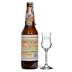 KIT CACHAÇA ANISIO SANTIAGO + TAÇA EXCLUSIVA