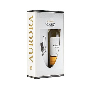 Vinho Aurora Colheita Tardia Branco 500ml + Taça