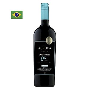 Vinho Aurora Zero Álcool Cabernet Sauvignon 750ml