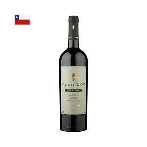 Vinho Casas del Toqui Single Estate D.O. Central Valley Merlot 2024
