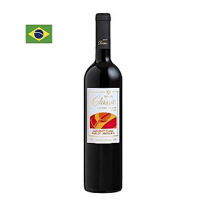 Vinho Salton Classic Trivarietal Tinto Suave 750ml