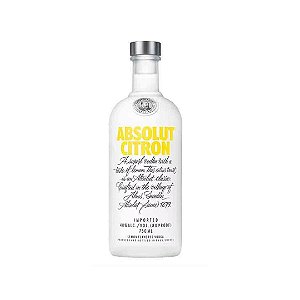 Vodka Absolut Citron 750ml