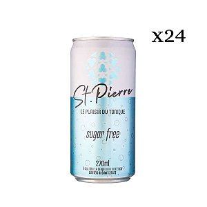 Água Tônica St. Pierre Sugar Free 270ml (x24)