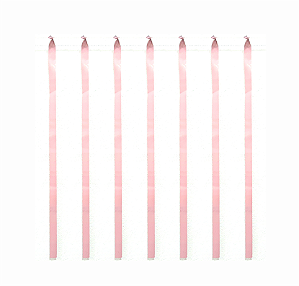 Varal de Fitas Metalizadas Rosa Bebê 100 Metros.