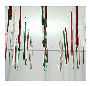 Varal de Fitas Metalizadas Festa Italiana 500 Metros.