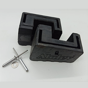 Pés de Borracha para Escada Fibra Extensível RP016 Alulev