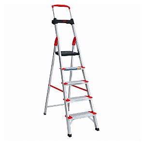 Escada 5 Degraus Alumínio Doméstica Comfort Alumasa