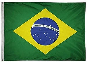 Bandeira do Brasil 2 panos
